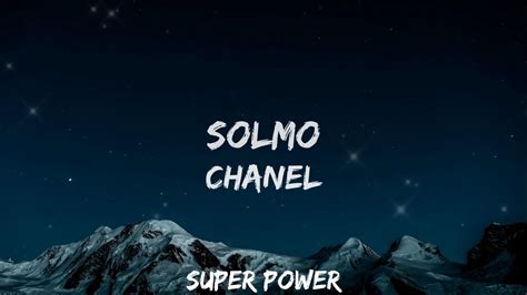 chanel slomo spanish lyrics.